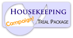 Housekeeping trial campaign